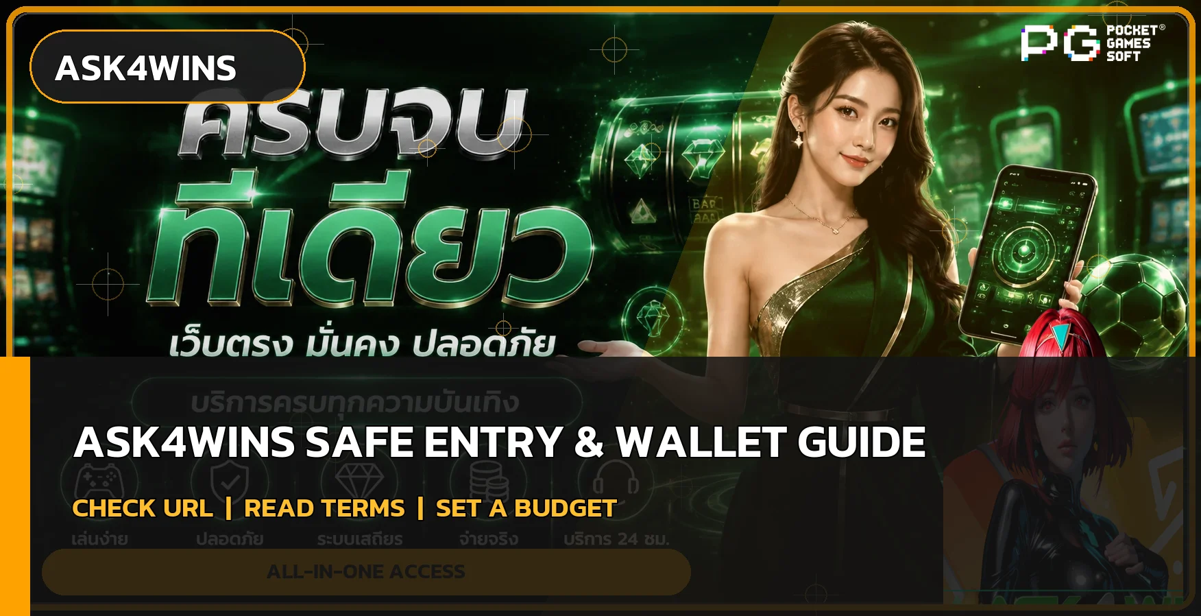 ASK4WINS ทางเข้าเว็บตรง สมัคร และใช้ Wallet