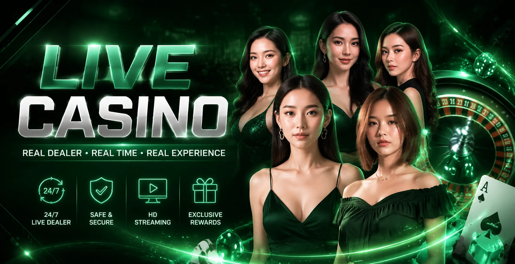 คาสิโนสดและบาคาร่าใน ASK4WINS